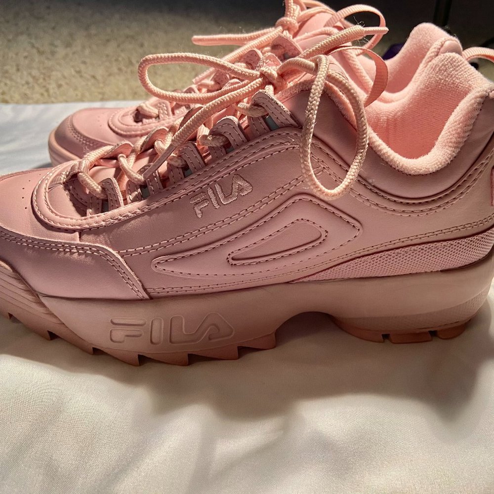 Women's FILA Chunky Light Pink Shoes